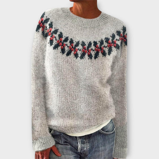 Simone | Gemittleche Chrëschtdoepsweater