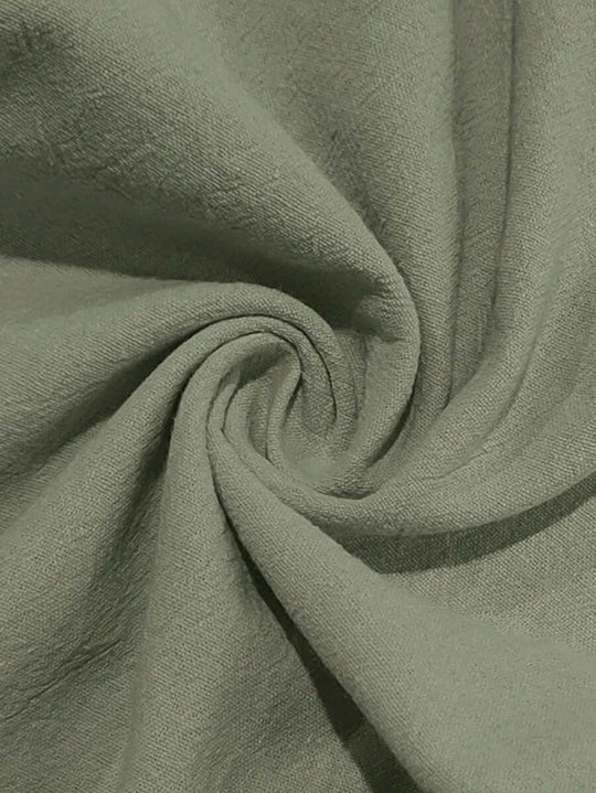 MATHIS | Liewegen Halblang Linnen-Hose mat Kordel