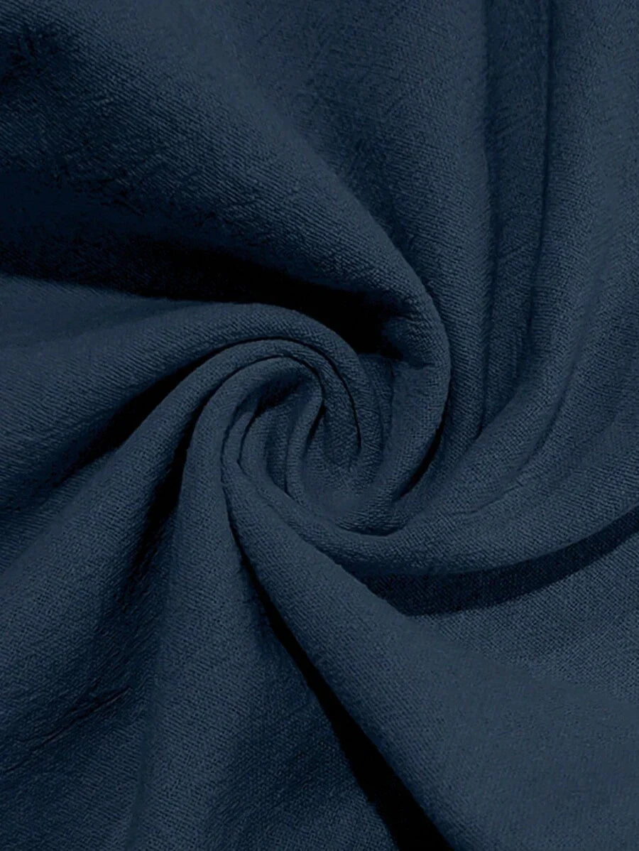 MATHIS | Liewegen Halblang Linnen-Hose mat Kordel