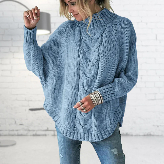 Elysian | Strickpullover mat Zopfmuster