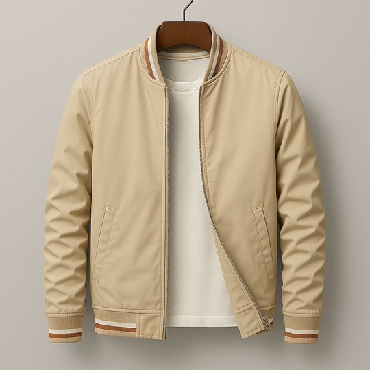 DUMONT LYON | Sommerveste Bomber mat Streifen