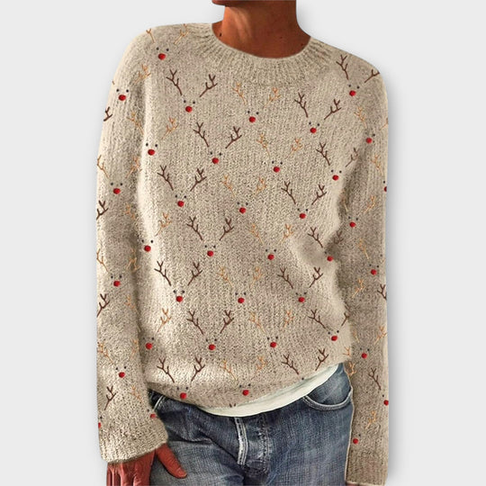 Simone | Gemittleche Chrëschtdoepsweater