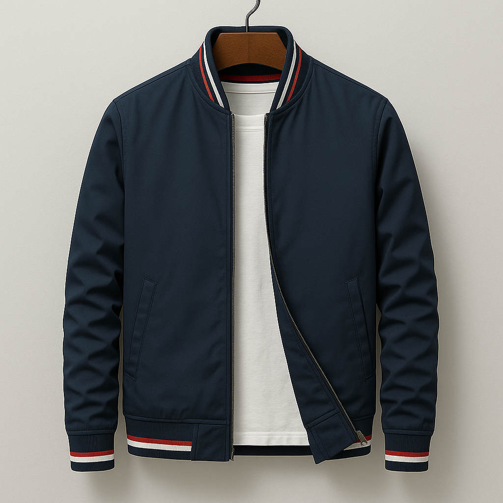 DUMONT LYON | Sommerveste Bomber mat Streifen