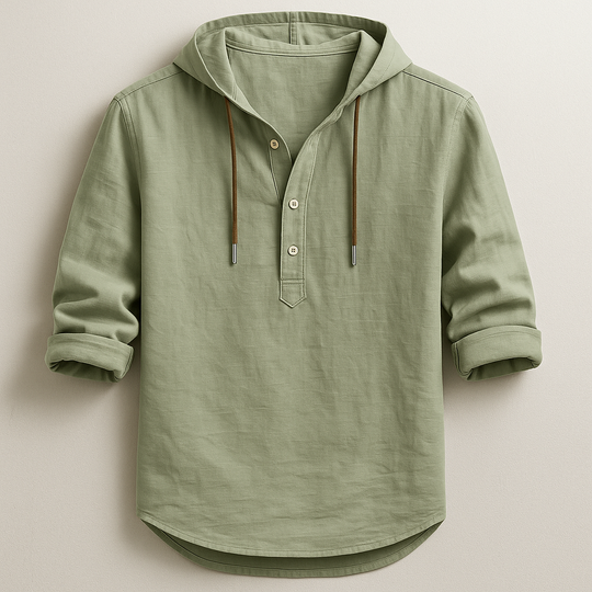DUMONT LYON™ | LUXUSSHIRT mat Kapuz