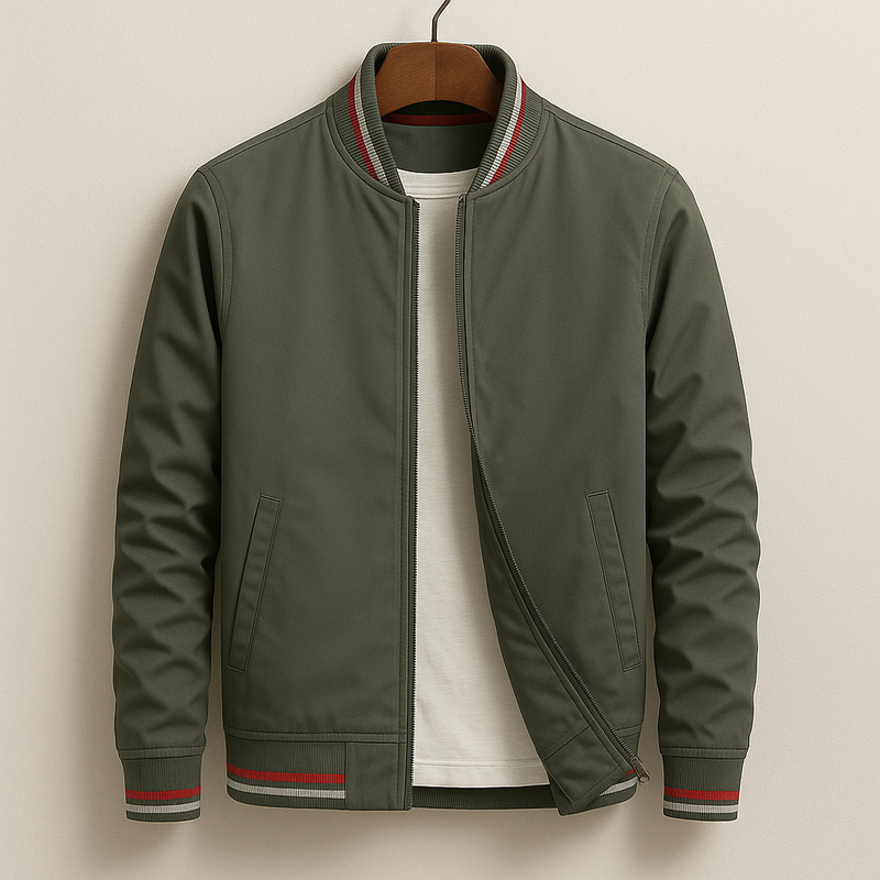 DUMONT LYON | Sommerveste Bomber mat Streifen