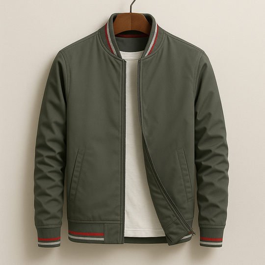 DUMONT LYON | Sommerveste Bomber mat Streifen