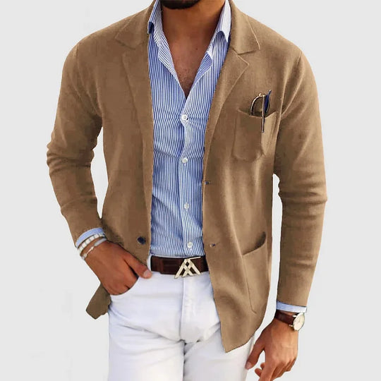 DUMONT LYON | LUXÉIÖS BLAZER FÜR HÄRREN AUS ROMANTESCHEM MATERIAL