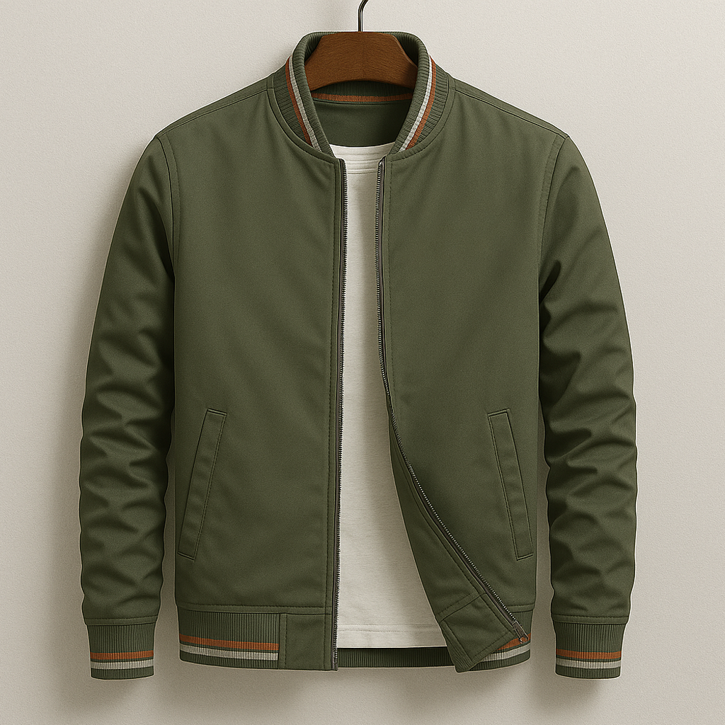 DUMONT LYON | Sommerveste Bomber mat Streifen
