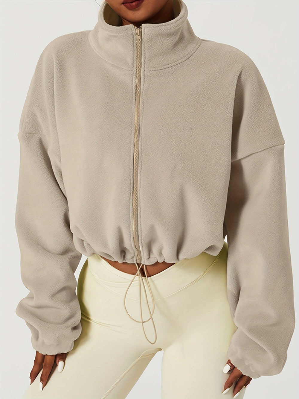 Velexia | Fleece-Kuerz-Topp