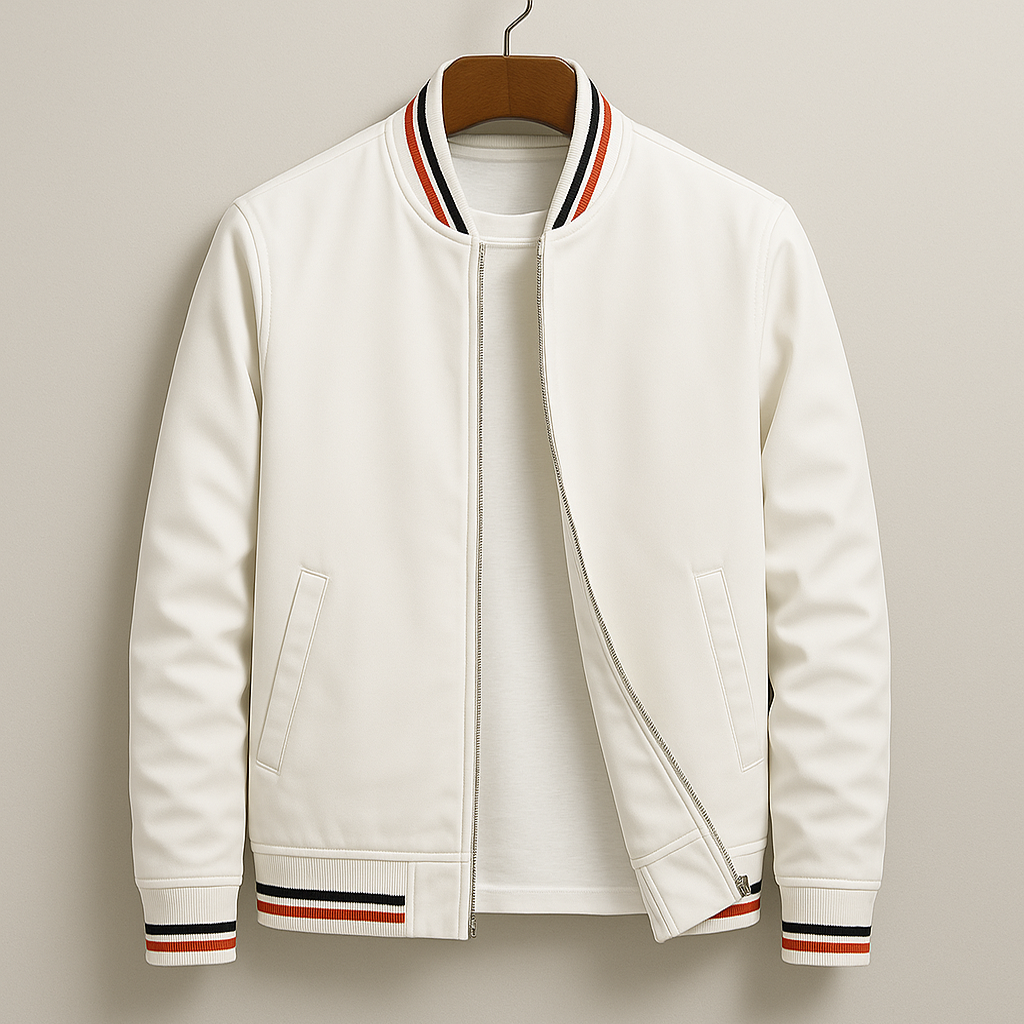 DUMONT LYON | Sommerveste Bomber mat Streifen