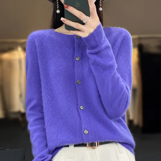 VIVIENNE I WAARM GEMÜTLECH STRICKJACKE