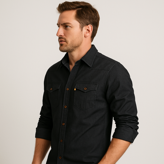 DUMONT LYON | SLIM DENIM SHIRT