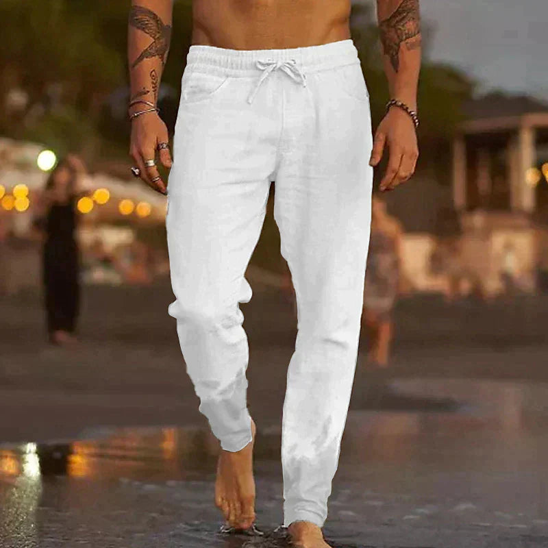 Leinenbadehosen