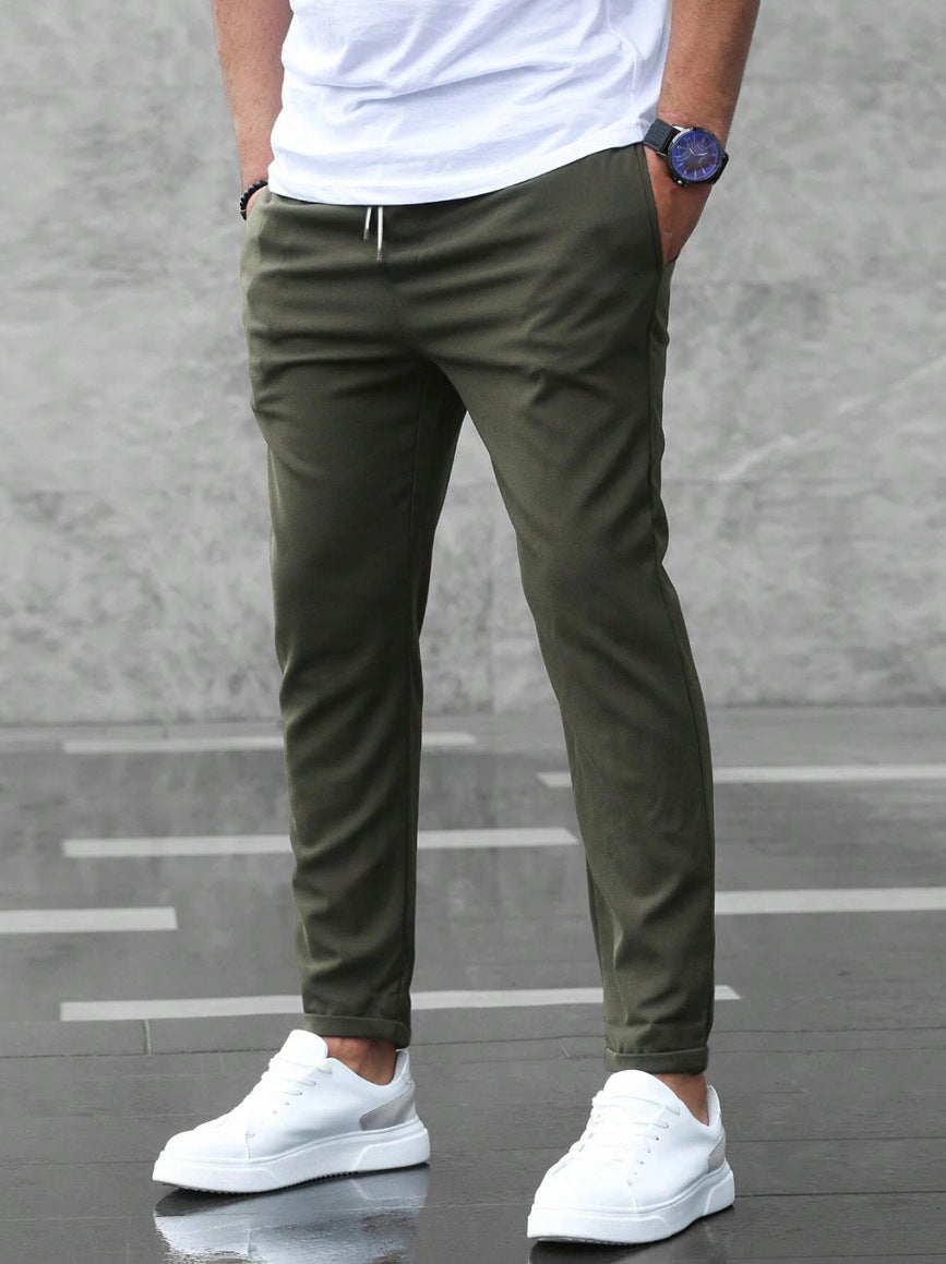 DAVID | CASUAL PREMIUM LÉNGE CHINOS MIT RECHTER UEBENBEZÉI