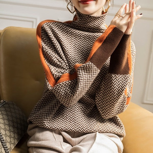 Emma | Gestreiften Pullover