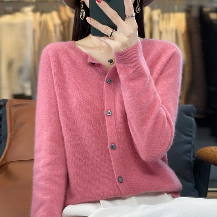 VIVIENNE I WAARM GEMÜTLECH STRICKJACKE