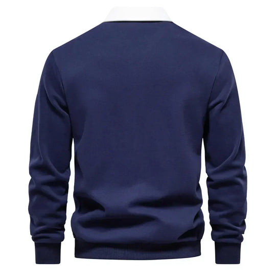 DUMONT LYON | POLO-PULL MAT Contraster Raffinéë