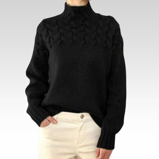 Erika | Rollkrëpp Pullover