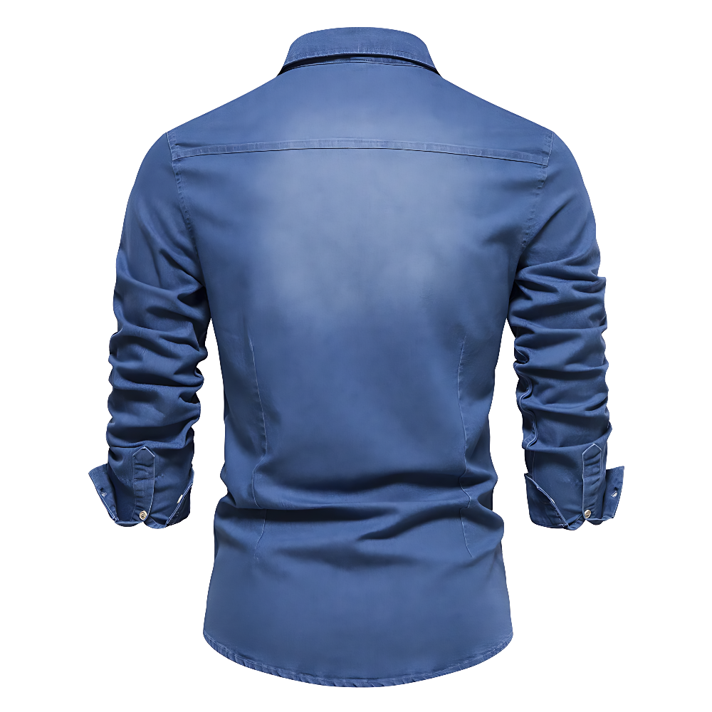 DUMONT LYON | SLIM DENIM SHIRT