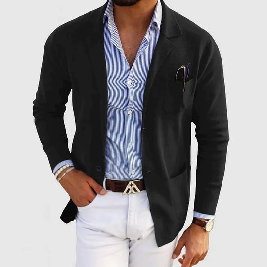 DUMONT LYON | LUXÉIÖS BLAZER FÜR HÄRREN AUS ROMANTESCHEM MATERIAL