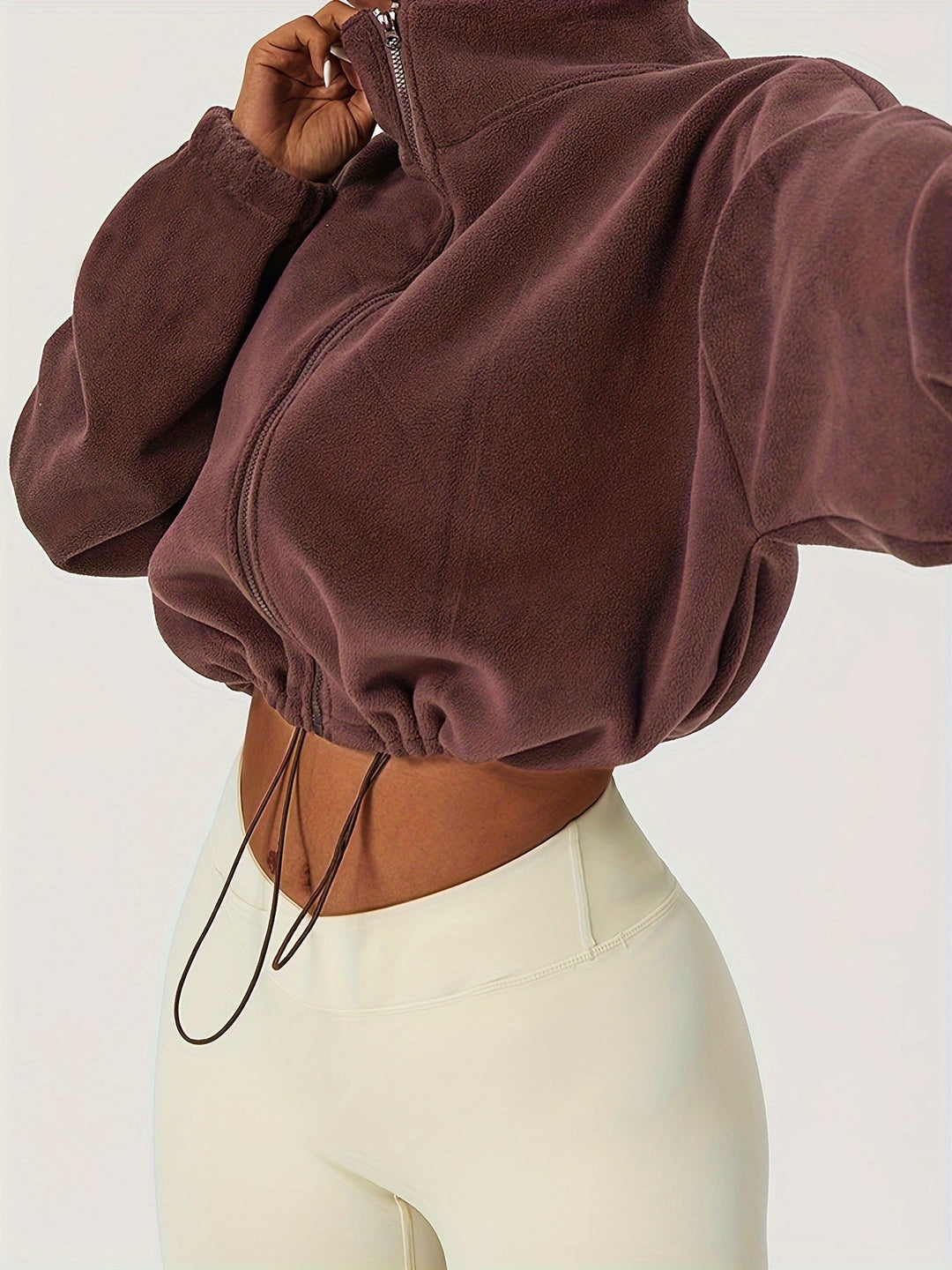 Velexia | Fleece-Kuerz-Topp