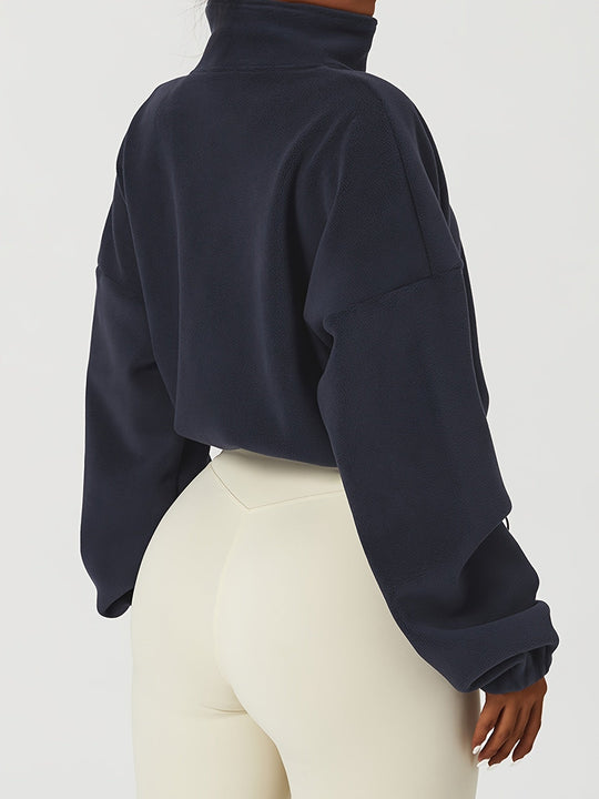 Velexia | Fleece-Kuerz-Topp