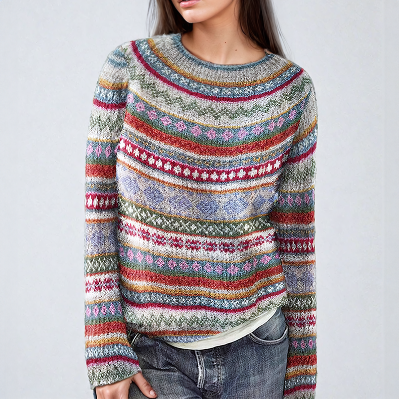 Anna | Klassik Fair Isle Pullover