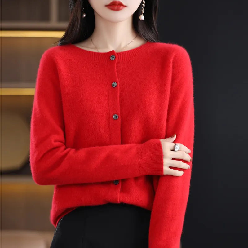 VIVIENNE I WAARM GEMÜTLECH STRICKJACKE