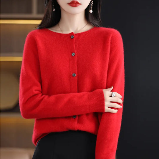 VIVIENNE I WAARM GEMÜTLECH STRICKJACKE
