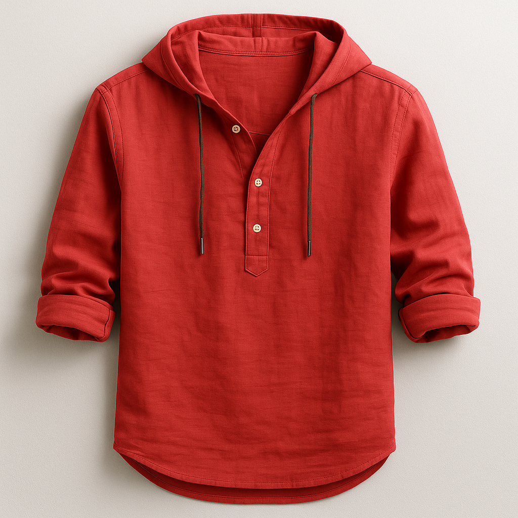 DUMONT LYON™ | LUXUSSHIRT mat Kapuz