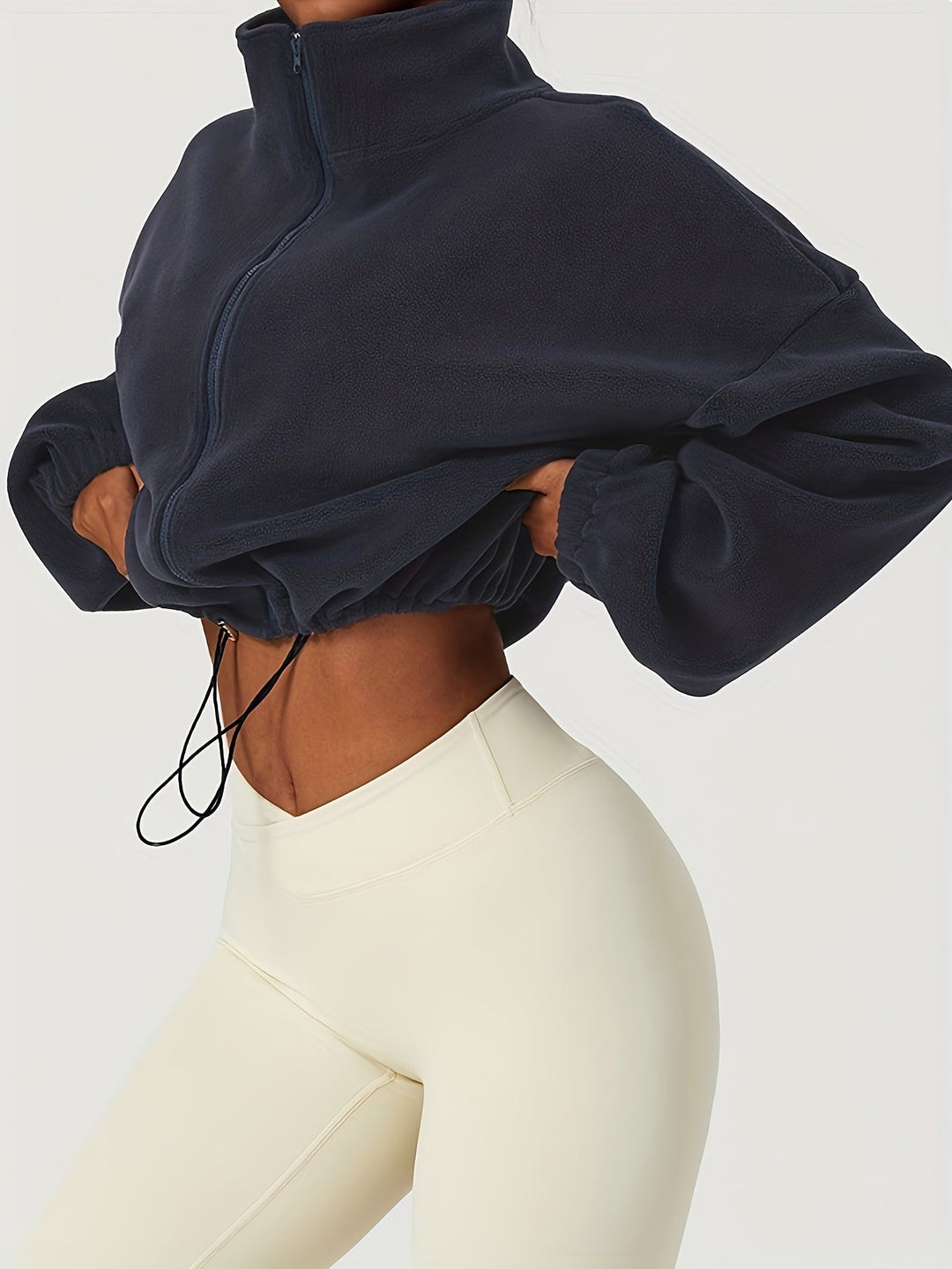 Velexia | Fleece-Kuerz-Topp