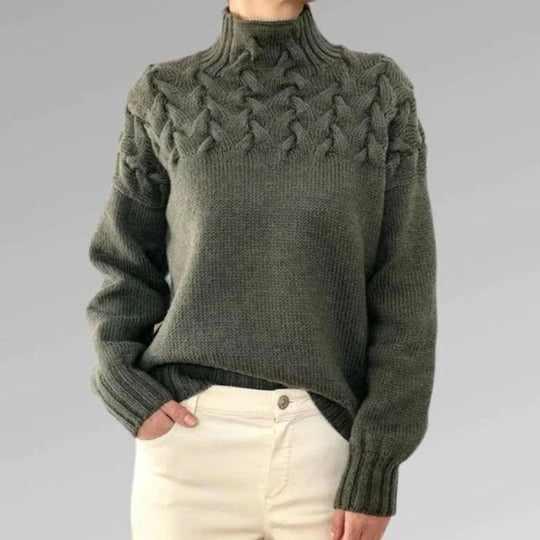 Erika | Rollkrëpp Pullover