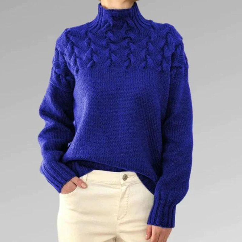 Erika | Rollkrëpp Pullover
