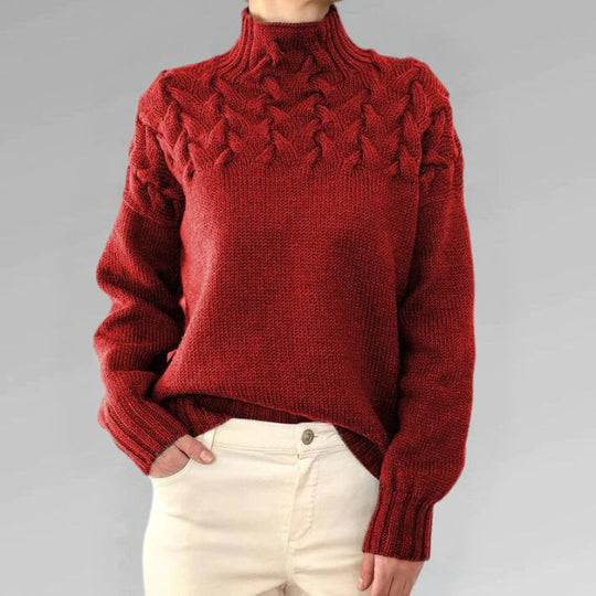 Erika | Rollkrëpp Pullover