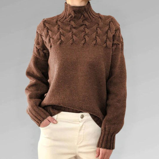 Erika | Rollkrëpp Pullover