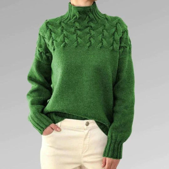 Erika | Rollkrëpp Pullover