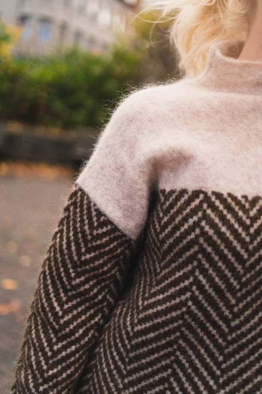 ADELIE | Premium Rollkragenpullover aus edle Stréck