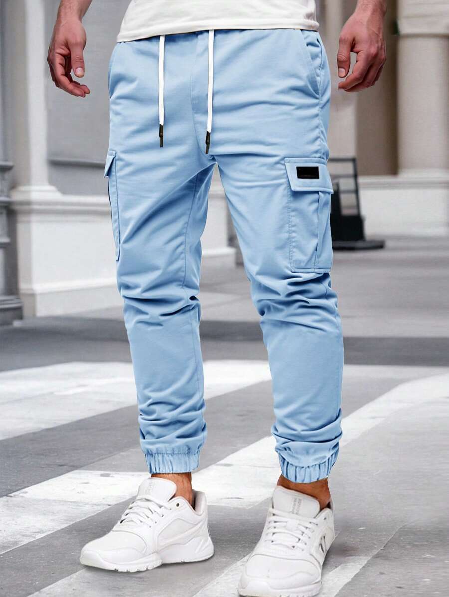 RICCARDO | SEIDEN BELT JOGGERS CARGO MAT POCHEN
