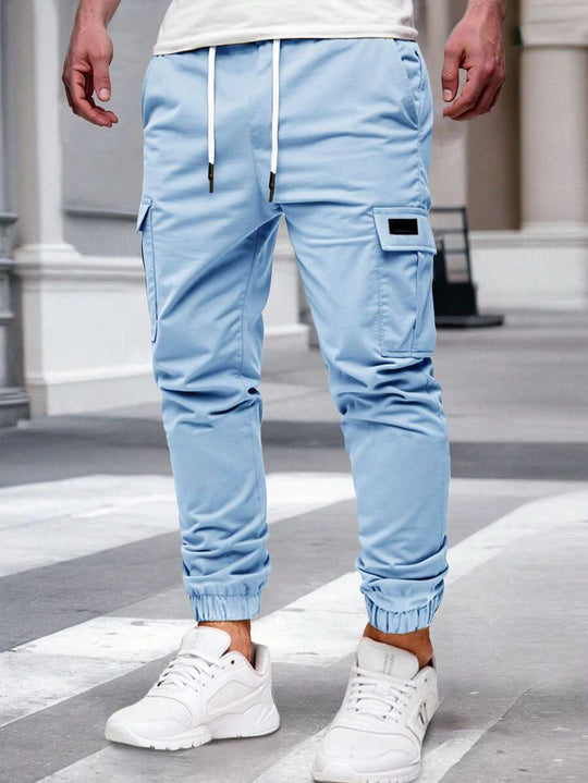 RICCARDO | SEIDEN BELT JOGGERS CARGO MAT POCHEN