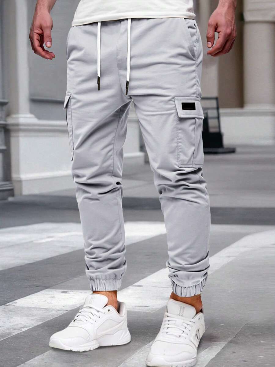 RICCARDO | SEIDEN BELT JOGGERS CARGO MAT POCHEN