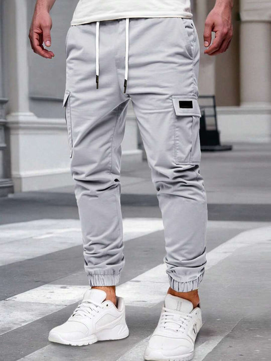RICCARDO | SEIDEN BELT JOGGERS CARGO MAT POCHEN