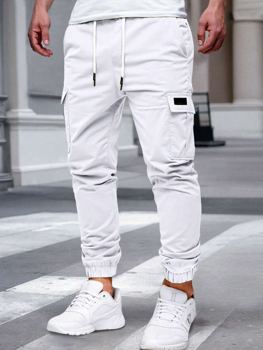 RICCARDO | SEIDEN BELT JOGGERS CARGO MAT POCHEN