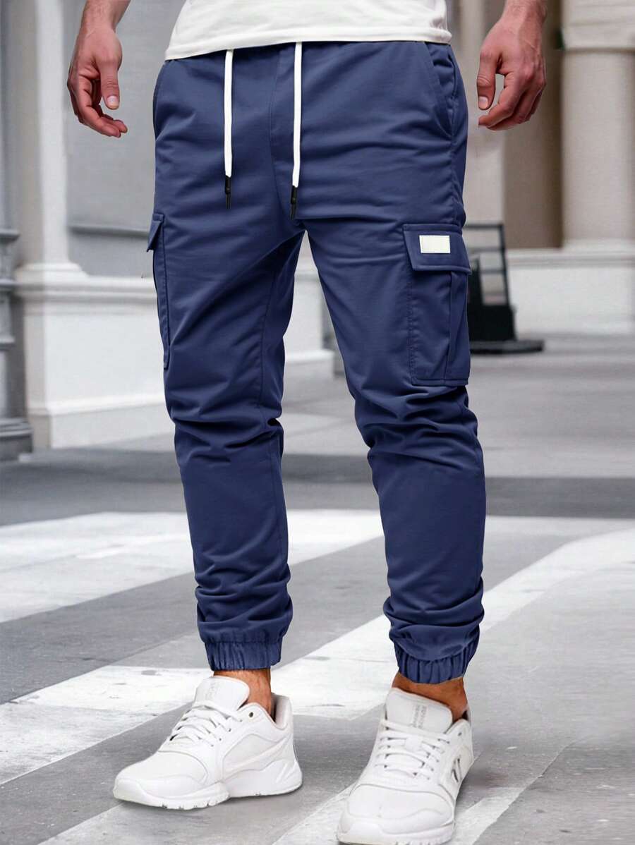 RICCARDO | SEIDEN BELT JOGGERS CARGO MAT POCHEN