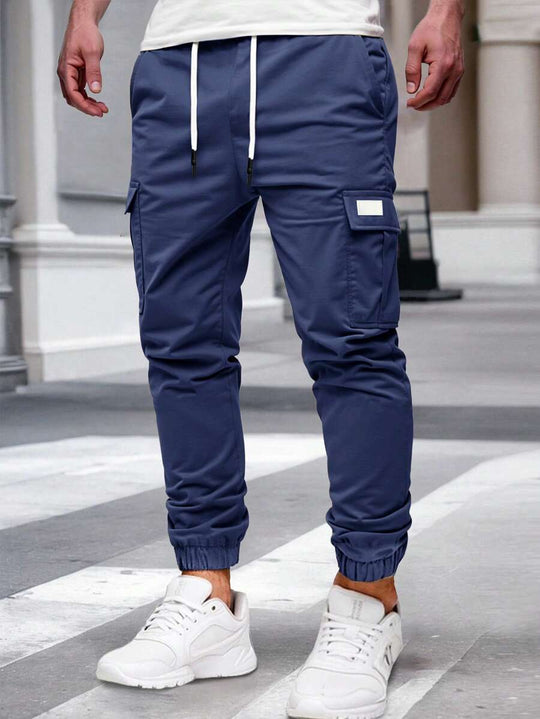 RICCARDO | SEIDEN BELT JOGGERS CARGO MAT POCHEN