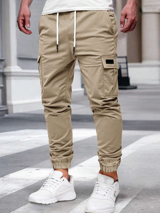 RICCARDO | SEIDEN BELT JOGGERS CARGO MAT POCHEN