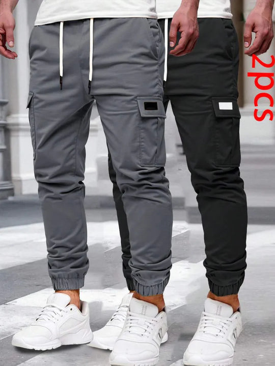 RICCARDO | SEIDEN BELT JOGGERS CARGO MAT POCHEN