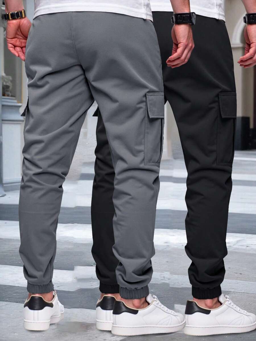 RICCARDO | SEIDEN BELT JOGGERS CARGO MAT POCHEN