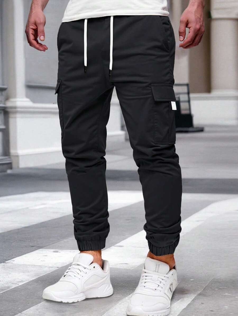 RICCARDO | SEIDEN BELT JOGGERS CARGO MAT POCHEN