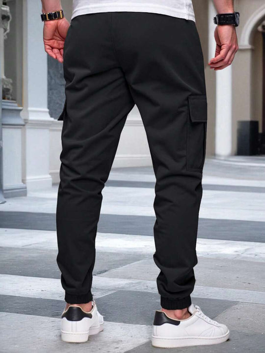 RICCARDO | SEIDEN BELT JOGGERS CARGO MAT POCHEN