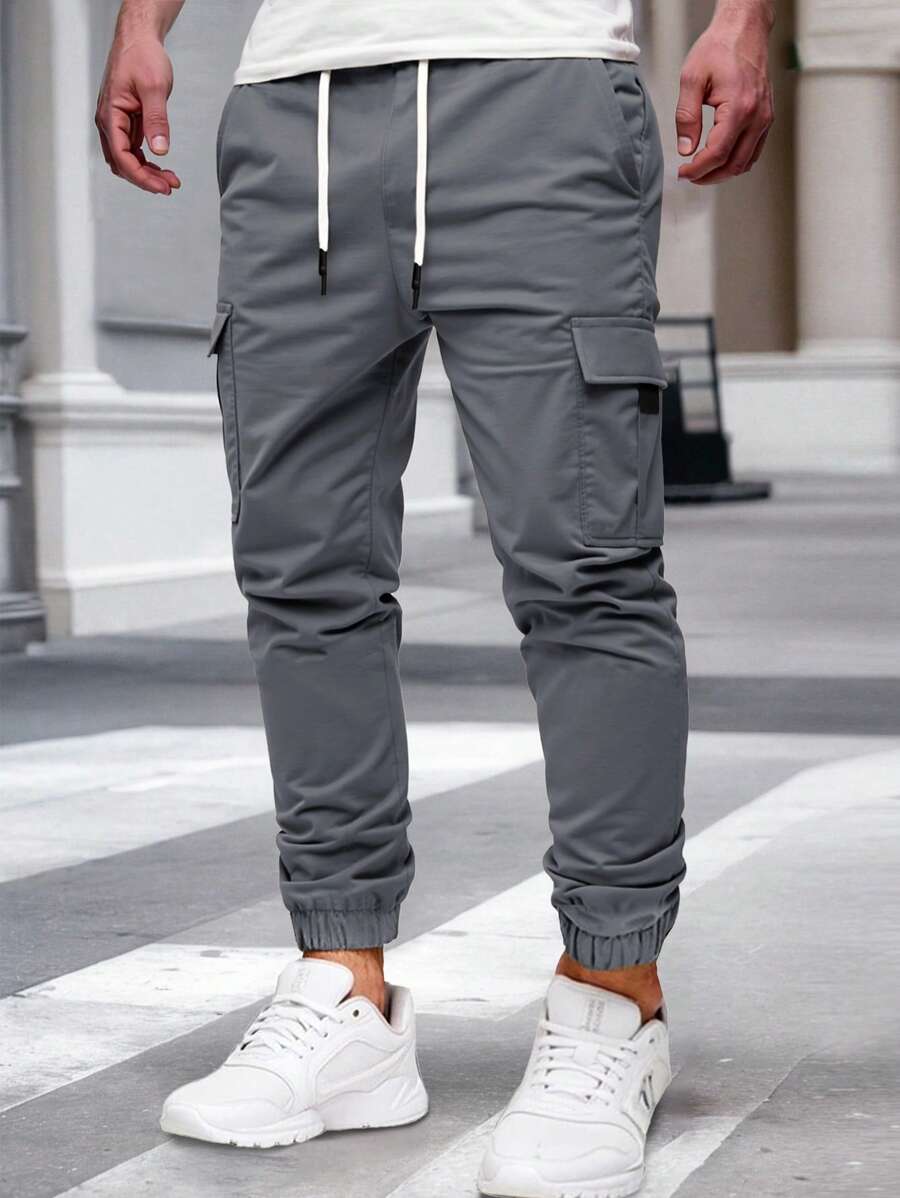 RICCARDO | SEIDEN BELT JOGGERS CARGO MAT POCHEN